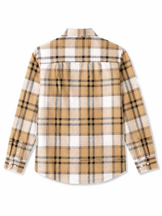 Sandstone Plaid Shirt