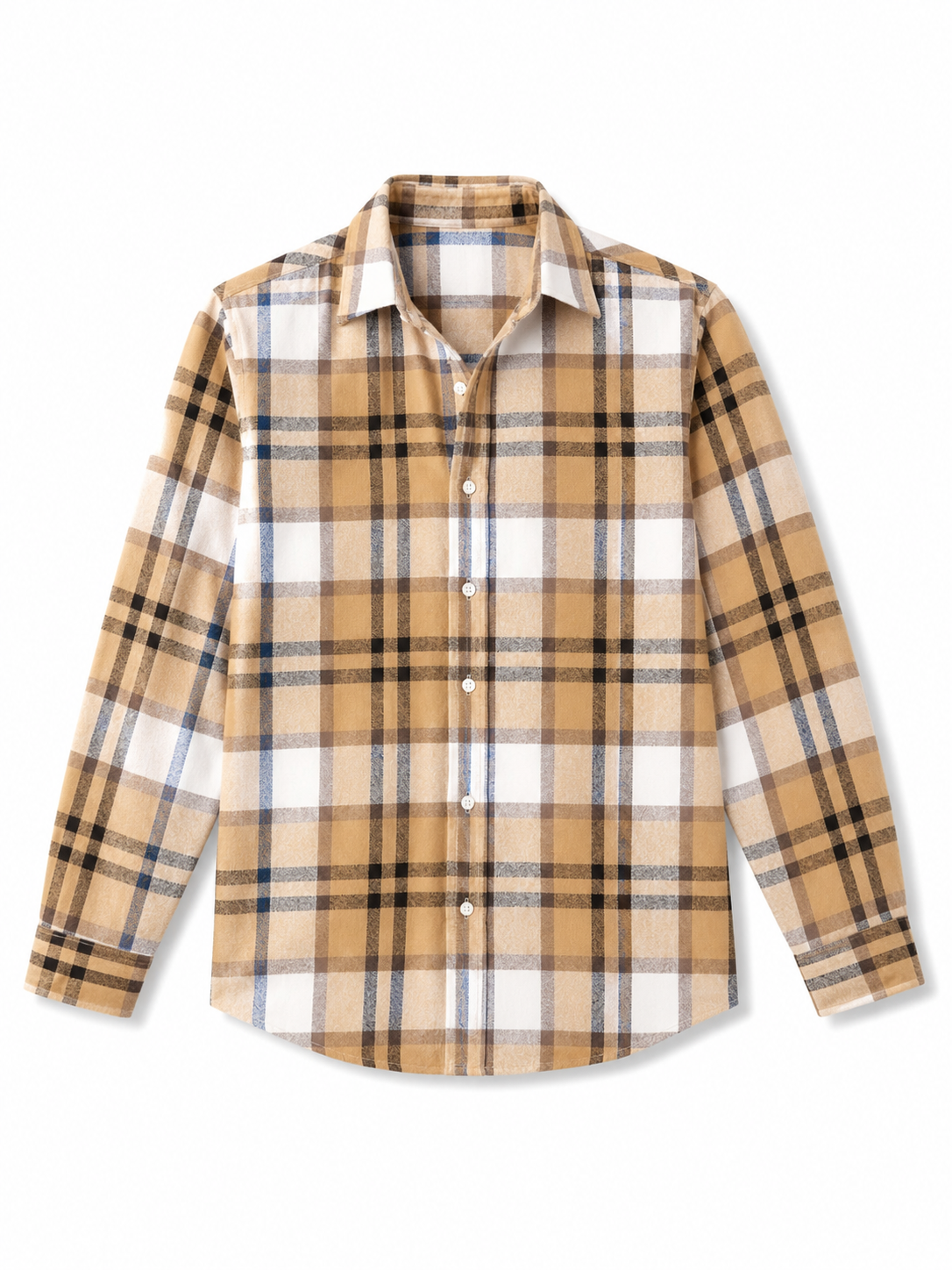 Sandstone Plaid Shirt